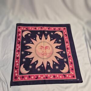 Vintage Hav-A-Hank Celestial Bandana Sun Moon Stars Made in USA
